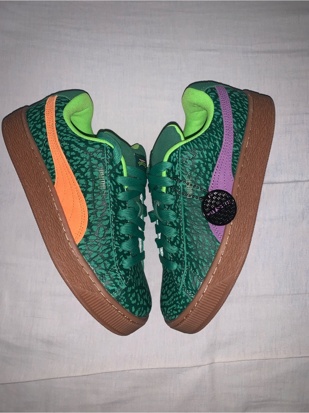 Puma Suede XL Teenage Mutant Ninja Turtles Size: 7 Men
